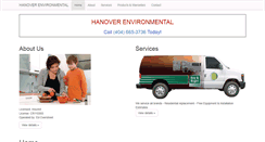 Desktop Screenshot of hanoverenvironmental.com